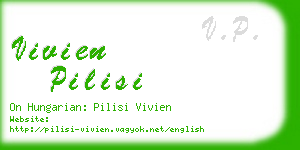 vivien pilisi business card